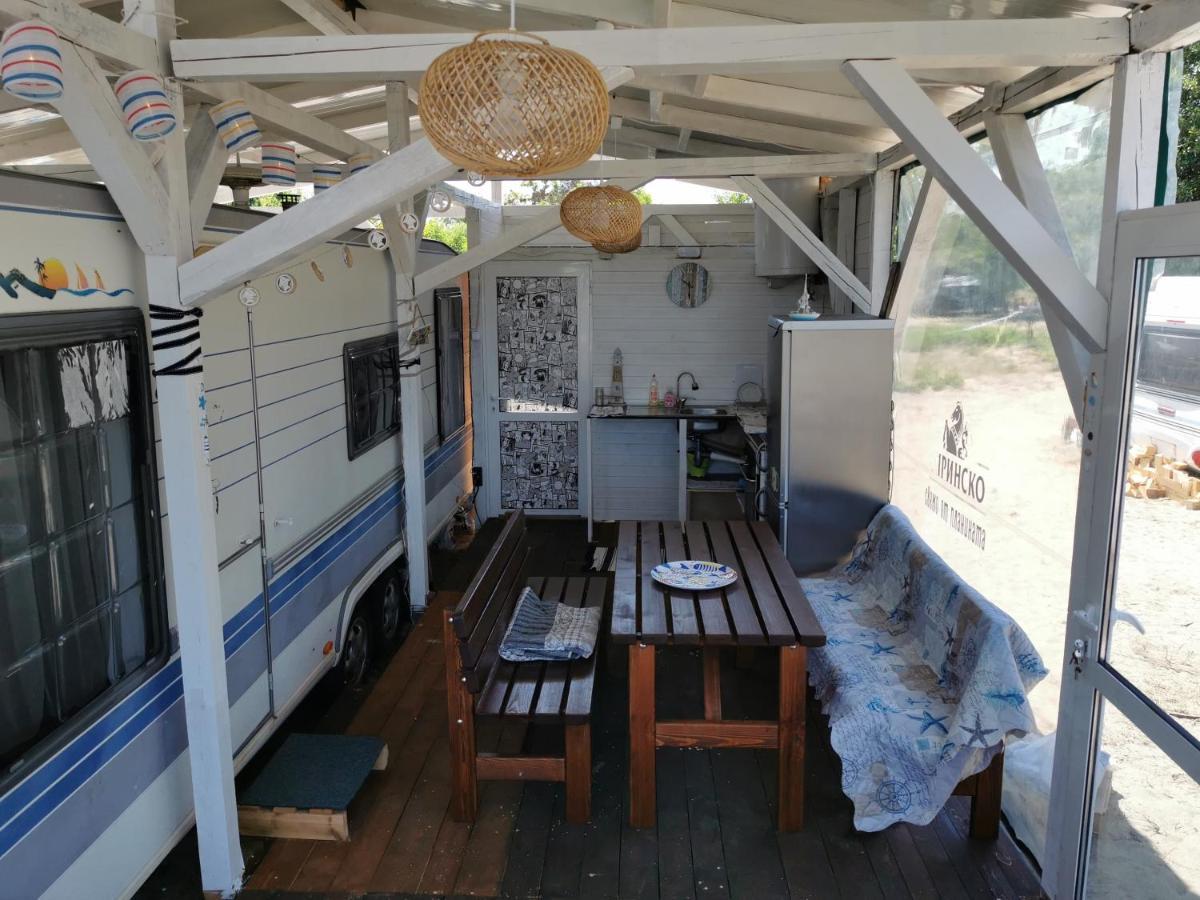 Sea Caravan/Camper On The Beach Kiten (Burgas) Exterior foto