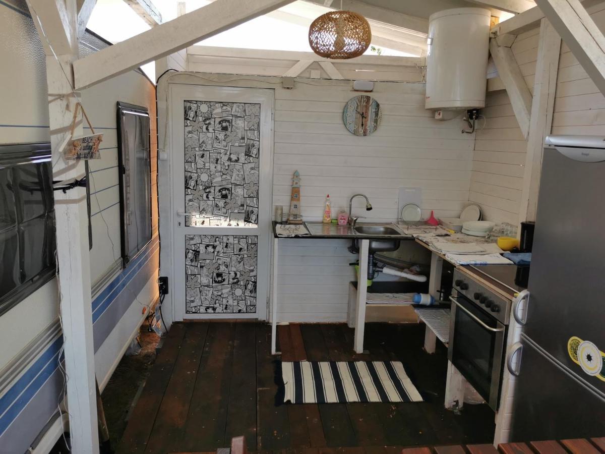 Sea Caravan/Camper On The Beach Kiten (Burgas) Exterior foto