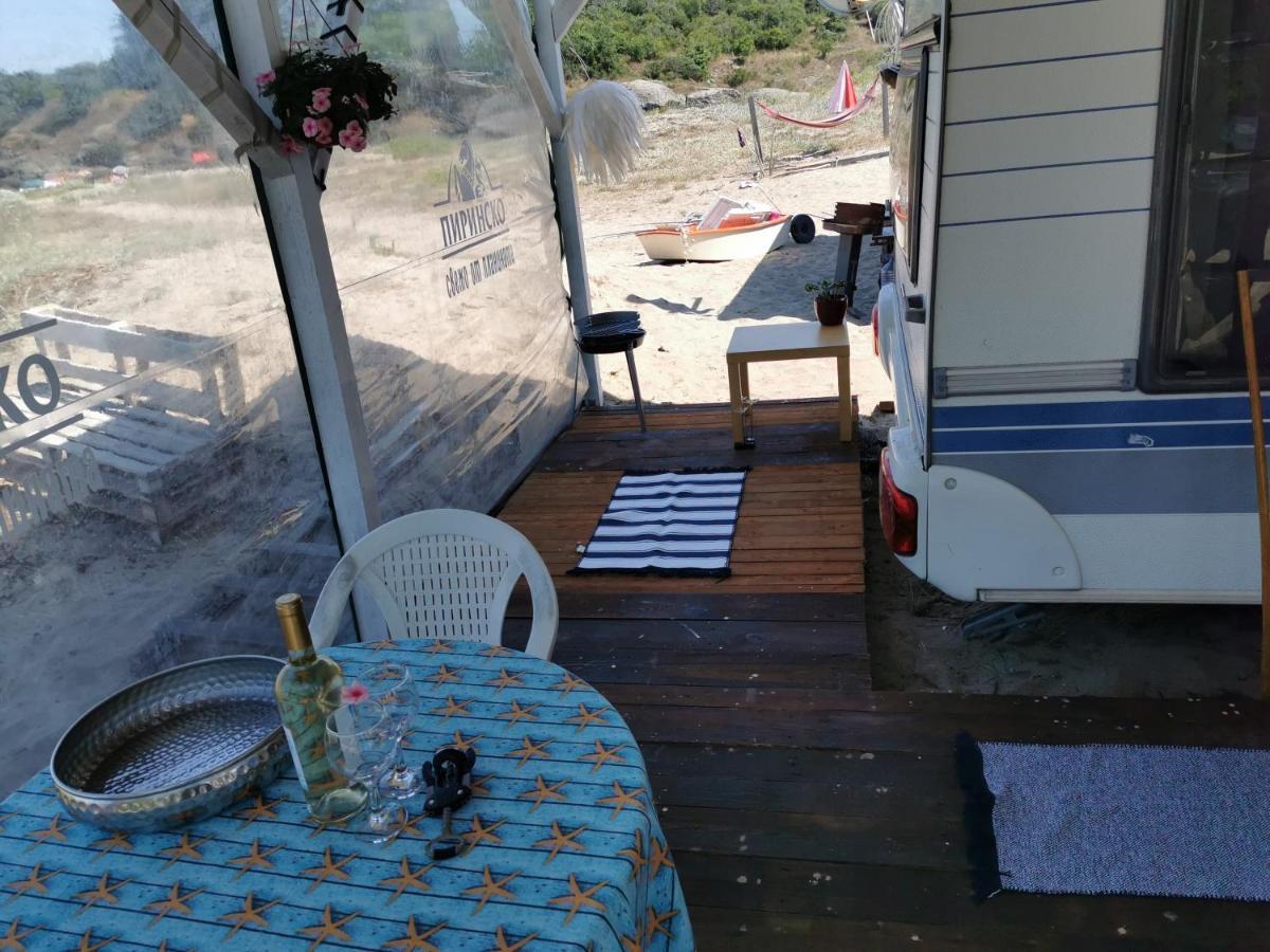 Sea Caravan/Camper On The Beach Kiten (Burgas) Exterior foto